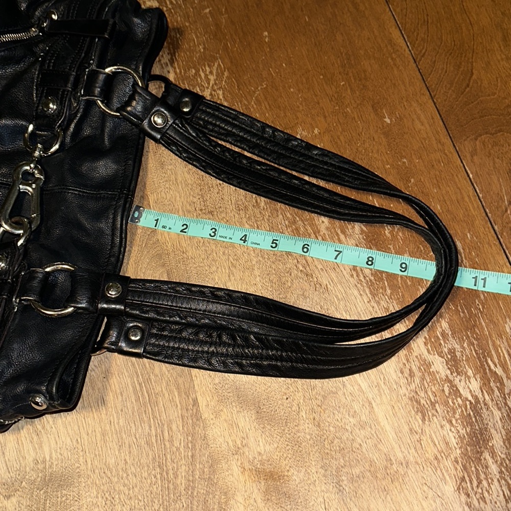 B MAKOWSKY 100% Genuine Leather Black Purse - Picture 11 of 17